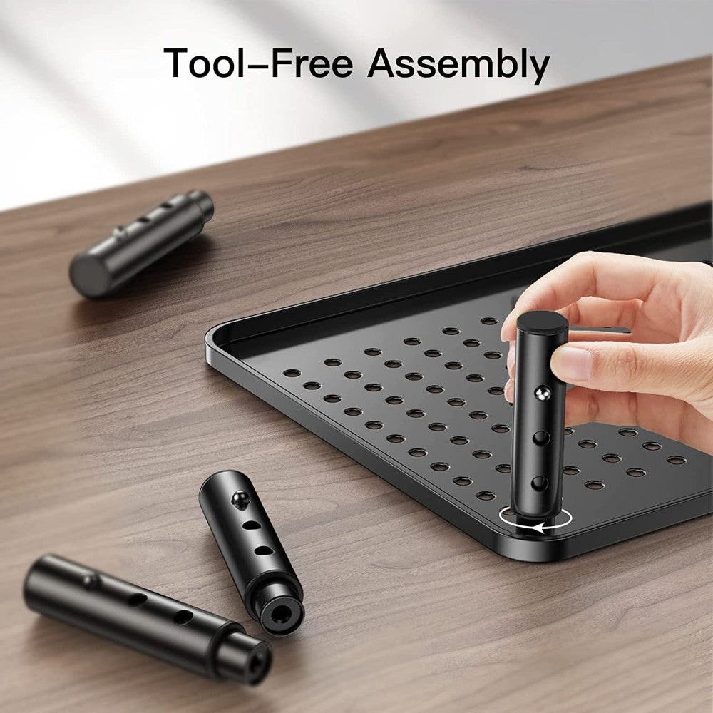 Techly ICA-MS 481 Height Adjustable Monitor Riser — View 7