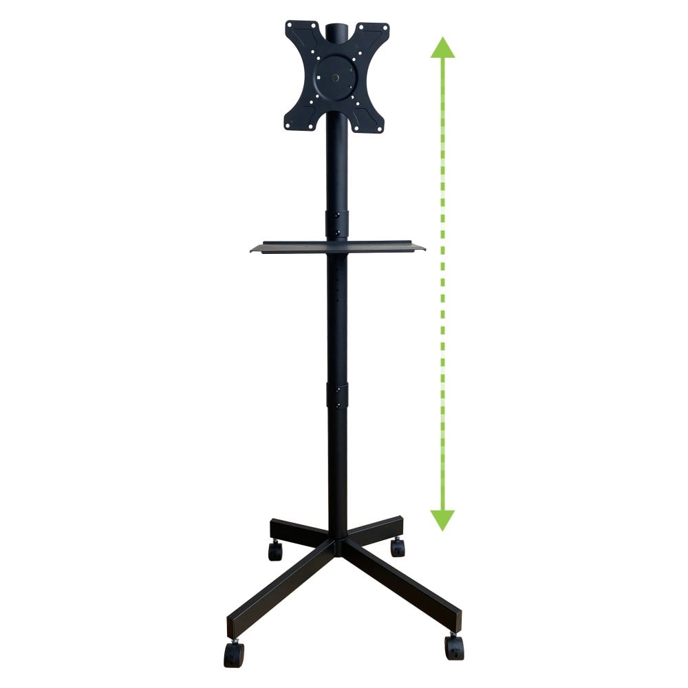 Techly ICA-TR201 TV Trolley with Shelf for 32-60" LED - view 5