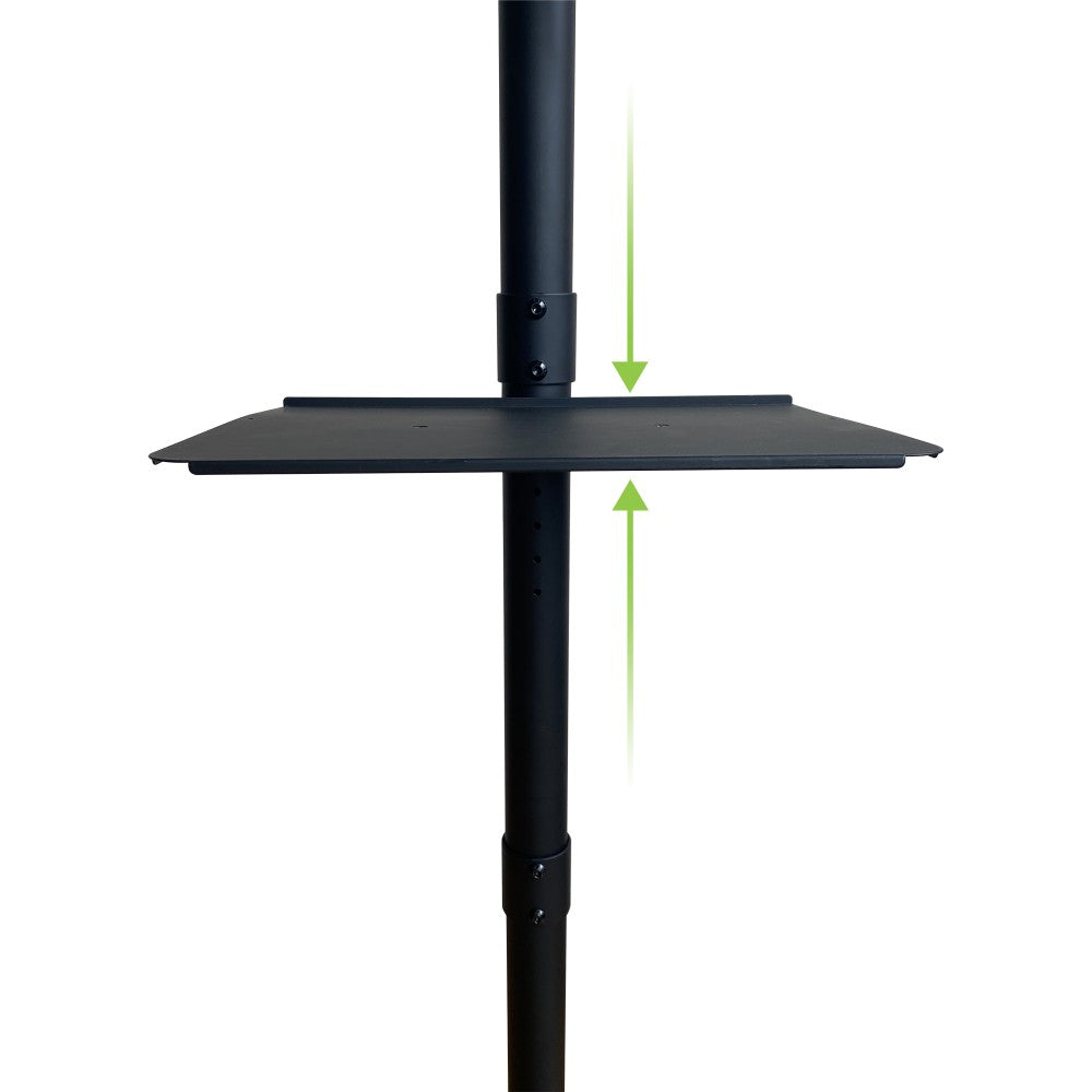 Techly ICA-TR201 TV Trolley with Shelf for 32-60" LED - view 6