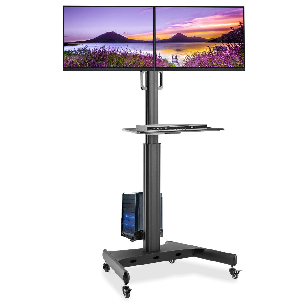 Techly ICA-TR42 Dual TV Trolley for LCD/LED/Plasma 13-32" - view 2