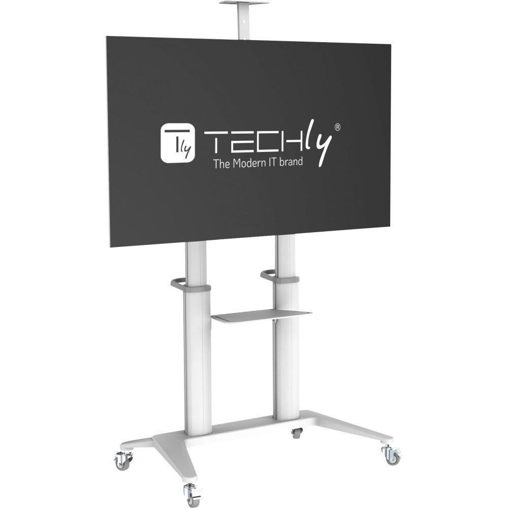 Techly ICA-TR49W TV Trolley with Shelf for 70-120" - view 4