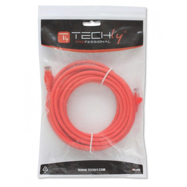 Techly ICOC CCA6U-020-RET Red Cat.6 UTP CCA Patch Cable 2 m - view 2
