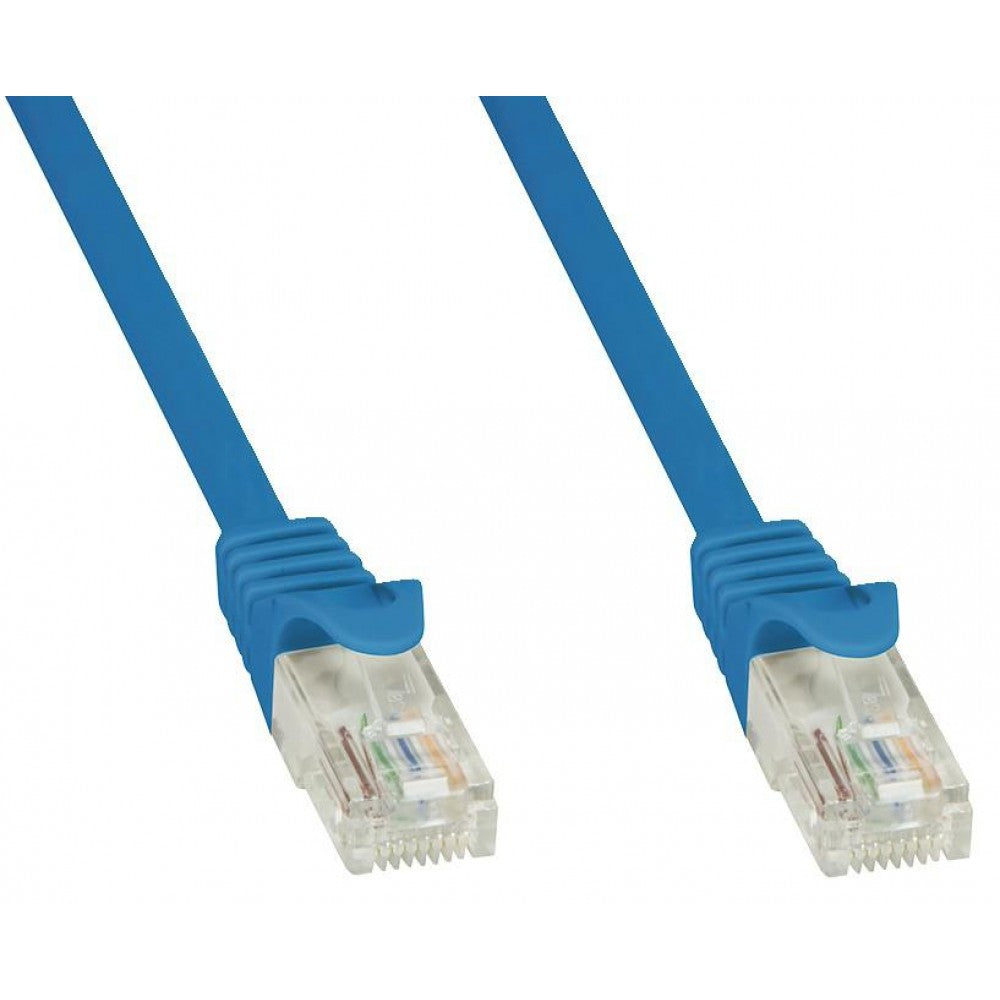 Techly Pro ICOC CCA6U-200-BLT Cat.6 U/UTP Patch Cable 20 m – CCA, RJ45 & Blue PVC – view 3