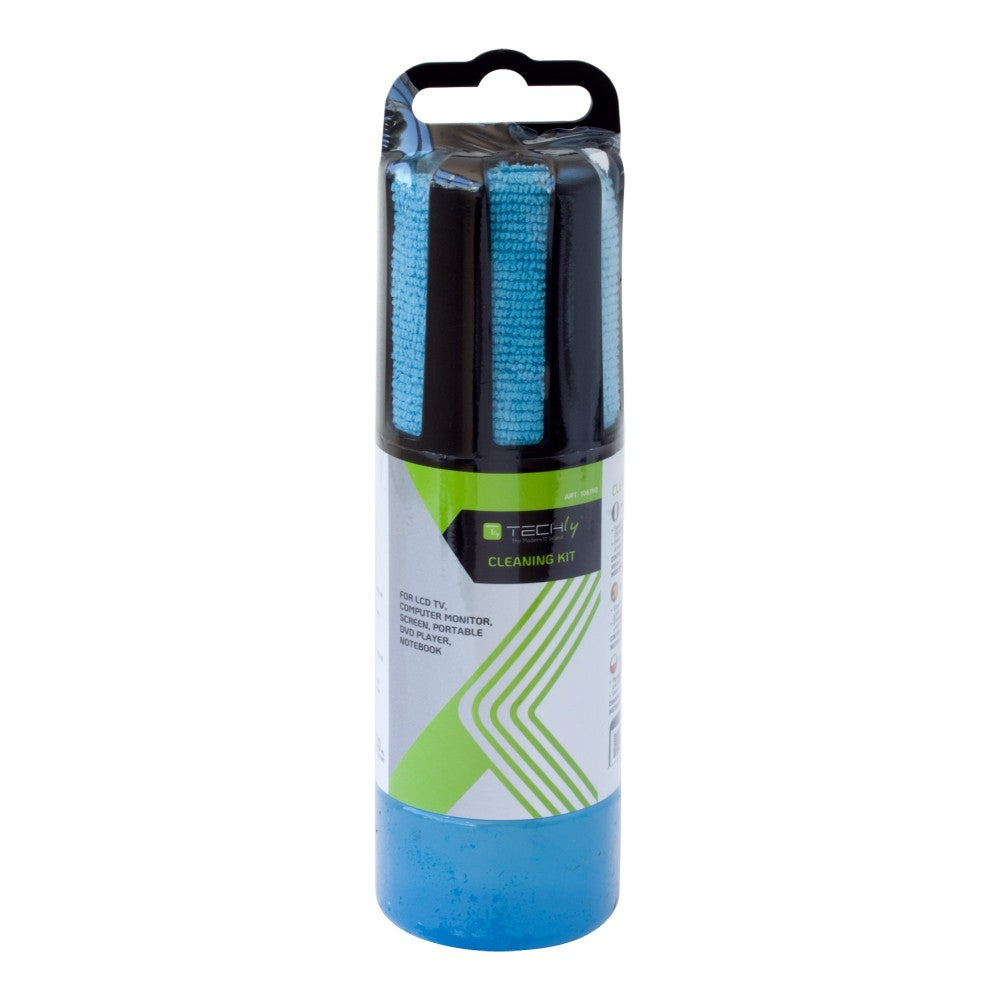 Techly ICSB-CS5005BLTY LCD Cleaning Spray 150ml with Microfiber Cloth - view 2