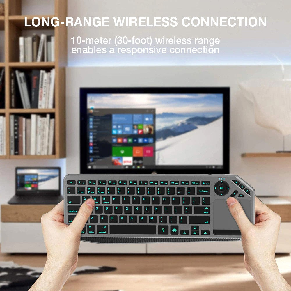Techly ICTB9801TB Wireless Keyboard with Touchpad — View 7