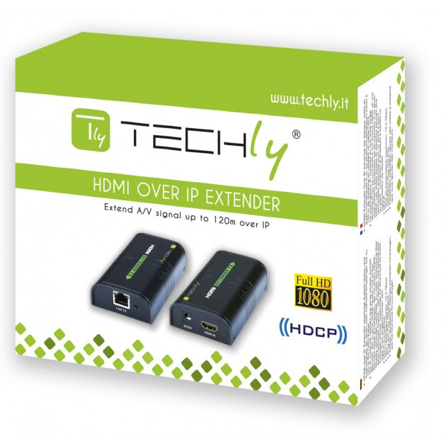 Techly IDATA EXTIP-373 HDMI Extender/Splitter over IP 120m - view 2