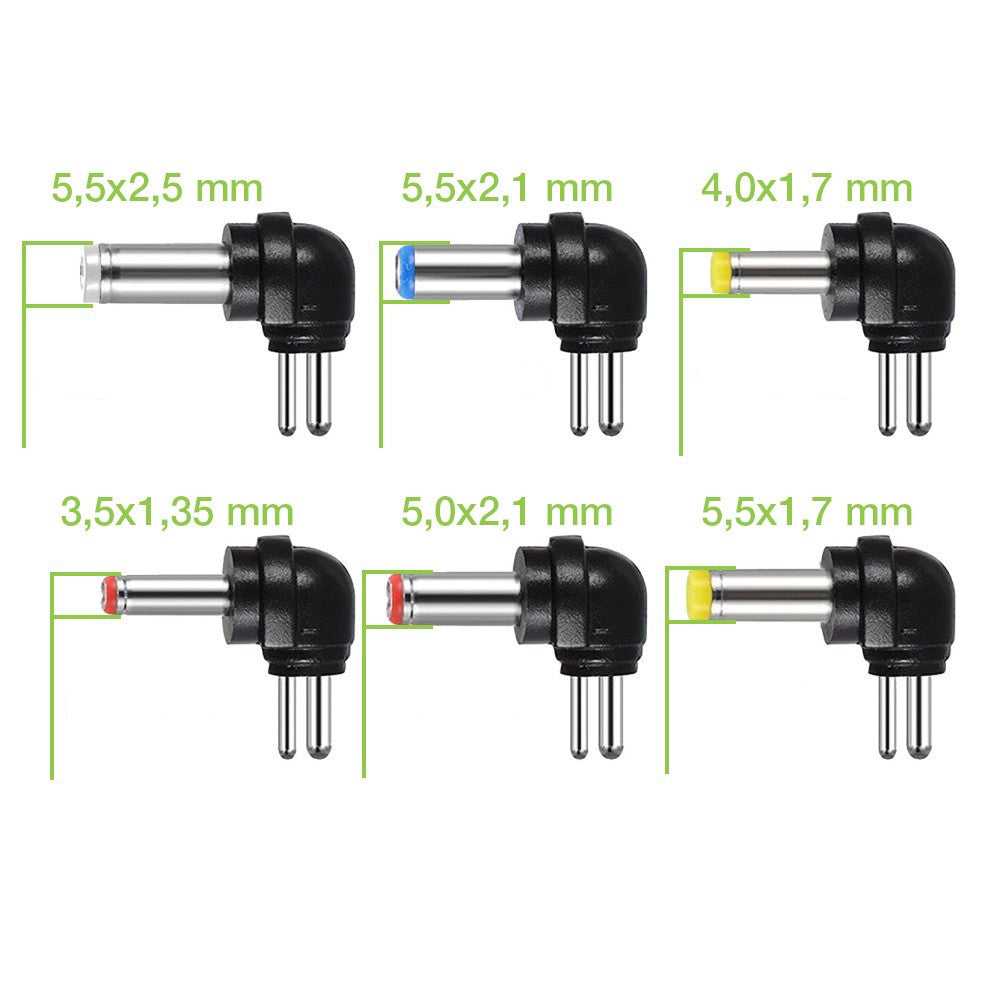 Techly IPW-NTS600G2 Adjustable Universal Power Supply 600 mA - view 4