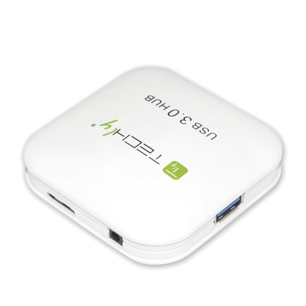 Techly IUSB3-HUB4-WH 4-Port USB 3.0 SuperSpeed Hub White — image 5