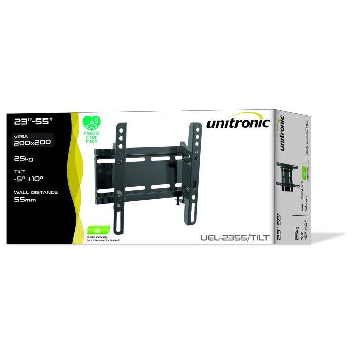 Unitronic Fixed TV Wall Mount — Side View