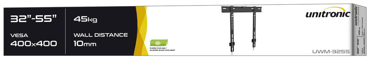 Unitronic Fixed TV Wall Mount — Detail View
