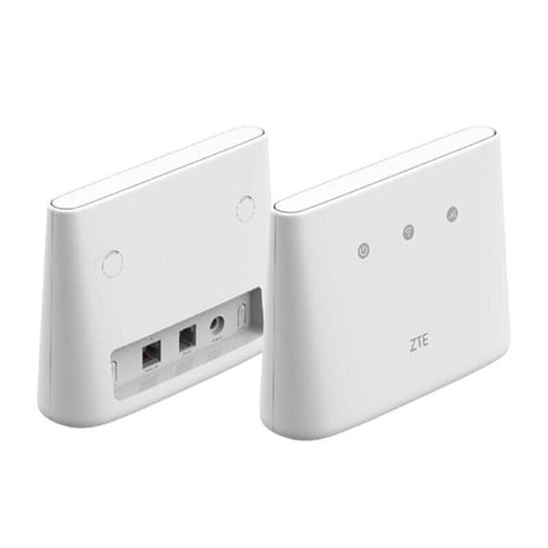 ZTE MF293N rear ports including SMA antenna and RJ11